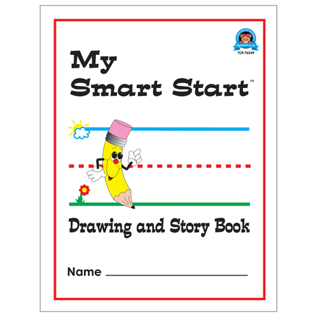 TEACHER CREATED RESOURCES Smart Start Drawing/Story Journal, Grades 1-2, Portrait, PK6 TCR76549